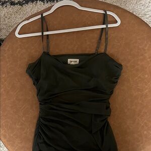 Chic Olive Green Camisole by Open Edit